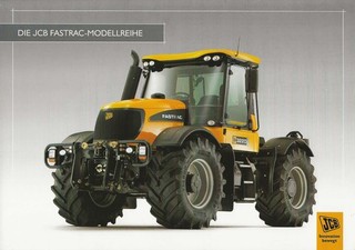 The JCB Fastrac model series brochure from 5/2005