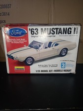 Lindberg Vintage 63 Mustang Ii Not Factory Sealed
