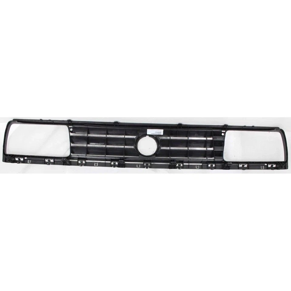 For 1988-1992 New Black Plastic Front Fits Volkswagen Golf Jetta Grille Assembly Foto 3 de 4