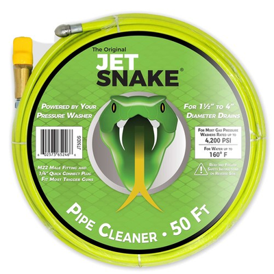 #ad #ad Pressure Washer Sewer Jetter 50 Ft Flexible Steel Braid Hose $259.99