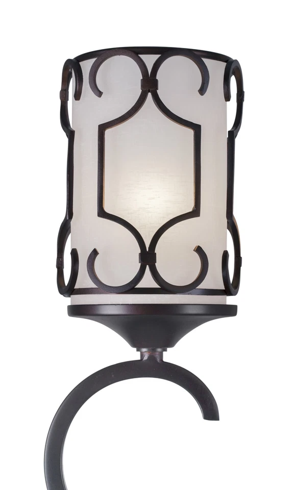 Lámpara de araña Forte Lighting 2584-01 6 luces 29" W - bronce Foto 2 de 4