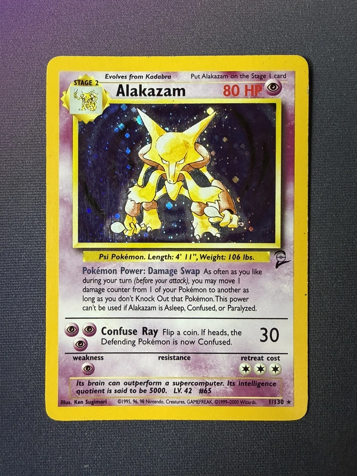 Alakazam - Base Set 2 #1 Price & Value ($56.51) | PokeScope