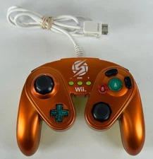 NINTENDO WII U PDP FIGHT PAD CONTROLLER SAMUS *TESTED & WORKING*