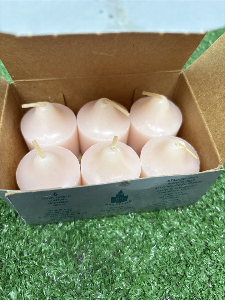 Velas Votivas Perfumadas Partylite PINA COLADA V0621 Caja de 6 Votivos Foto 3 de 3