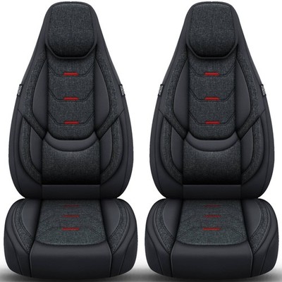 Schonbezüge Sitzbezüge für VW Scirocco 3 Bj 2008-17 in Schwarz/Anthrazit H4