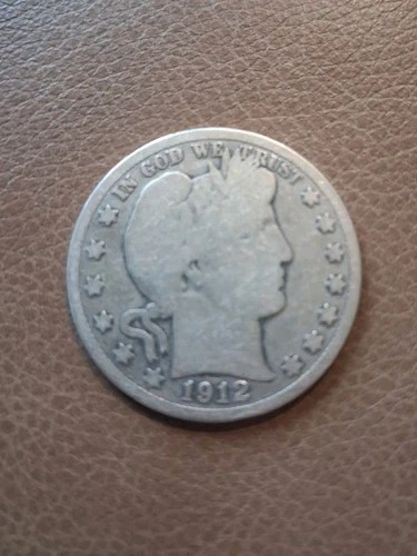 1912 S Barber Half Dollar 50 Cents San Francisco  Mint Z-144