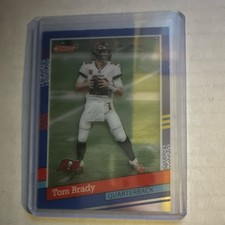 2021 Panini Clearly Donruss Tom Brady Tampa Bay Buccaneers NFL