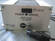 Tripp Lite powerverter vintage inverter 100W square wave 12V-120V w/cigar plug