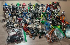 LEGO Bionicle HUGE INCOMPLETE LOT SETS READ DESC Toa Rahkshi Bohrok Makuta