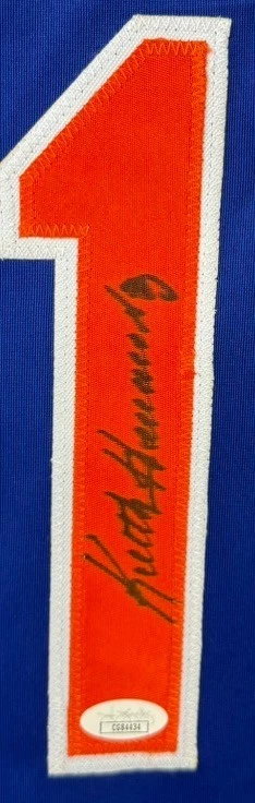 Keith Hernandez autographed signed jersey MLB New York Mets JSA COA - Image 2 of 3
