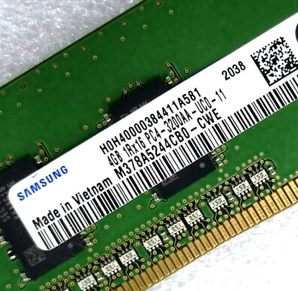 Samsung Ram 1Rx16 PC4 - 3200AA