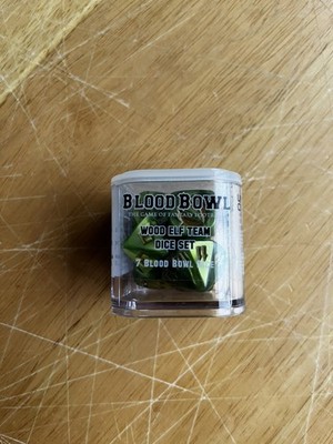 Blood Bowl Wood Elf Team Würfel Set (Neu & Versiegelt)
