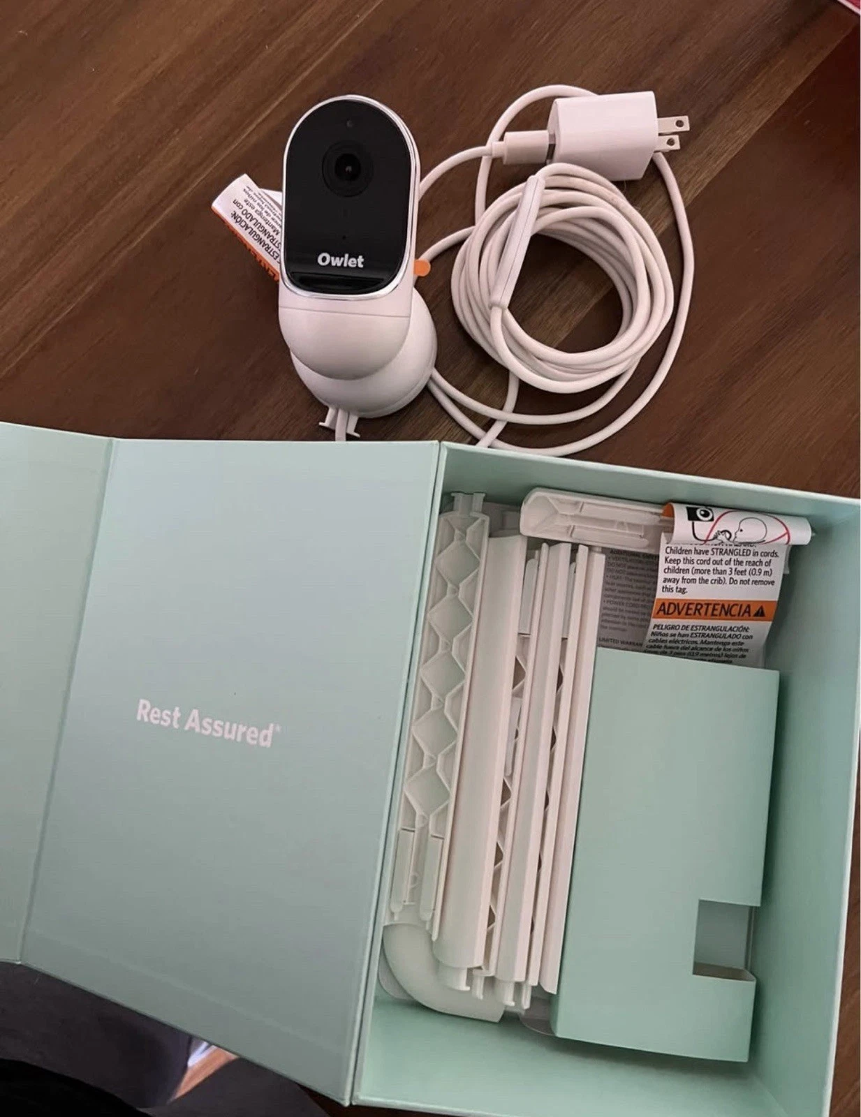 Owlet Dream Gen 1 Camera - Mint Baby Monitor WiFi Connected Monitor On Owlet App