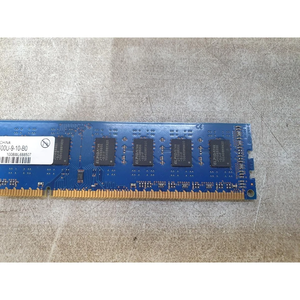 Elpida EBJ21UE8BDF0-DJ-F DIMM Desktop Memory Module DDR3 1333MHz 2GB PC3-10600U - Image 3 of 4