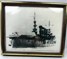 Ely Landing USS Pennsylvania 1911 Navy Aviation Historic Photo Repro 11x9 Framed