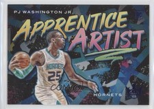 2019 Panini Court Kings Apprentice Artists Sapphire 18/25 PJ Washington Jr 8em