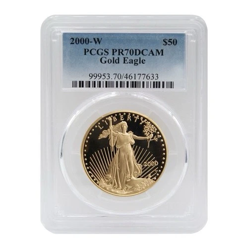 2000-W American Gold Eagle 1 oz Proof — photo from the most recent tracked eBay sale