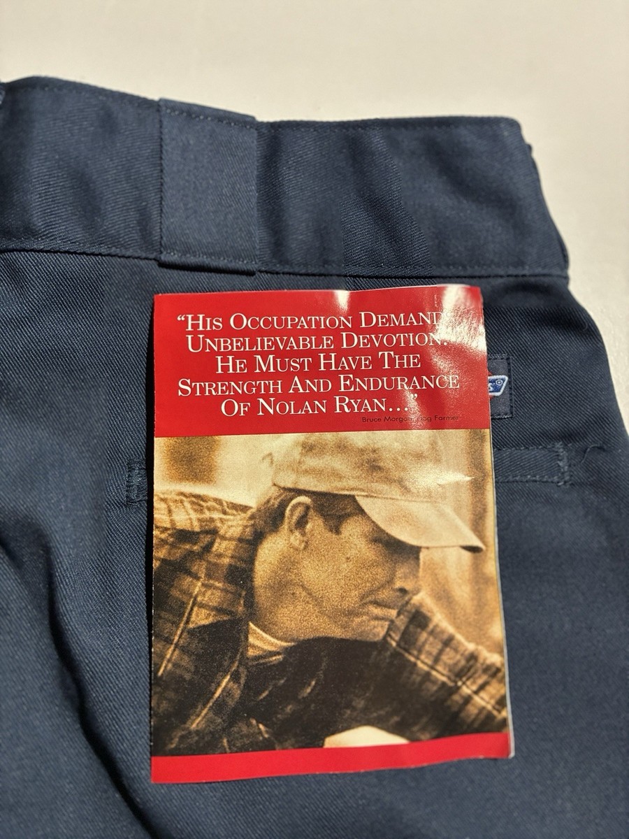 Vintage 1995 Dickies 874 Work Pants Made In USA W31 L32 NOS Talon