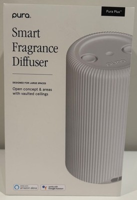 Pura Scents Pura Plus Smart Fragrance Diffuser & 2 Scents | White - New in Box