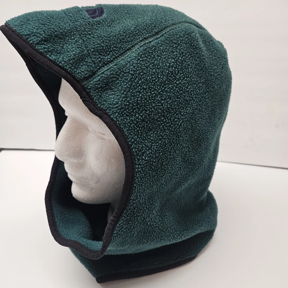 Pasamontañas polar VERDE Polartec The NORTH FACE vintage de los 90 hecho en EE. UU. RARO Foto 4 de 4