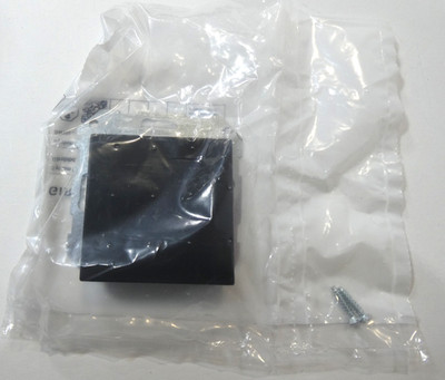 GIRA | 0268005 | Blind Cover | With Support Ring | System 55 Black M