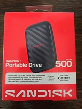 Sandisk Portable Drive 500gb SSD New In Box