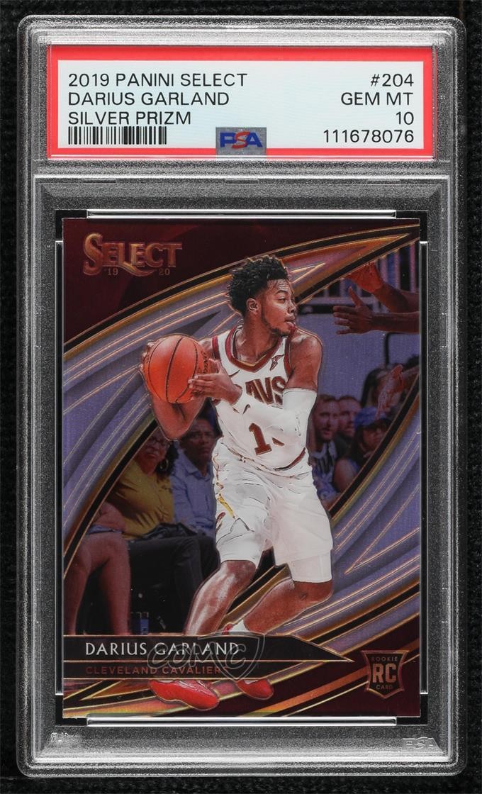2019-20 Select Courtside Silver Prizm Darius Garland PSA 10 GEM MT Rookie RC 7f0