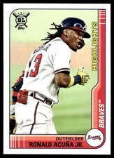 Ronald Acuna Jr. 2021 Topps Big League #292 Braves MLB READ FREE SHIPPING