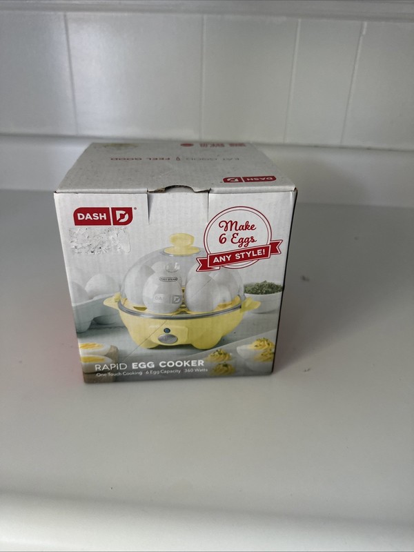 Dash Rapid Egg Cooker 6-Egg Capacity