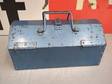 Vintage Metal Tool box W36 x H17 x D19.5 Cm