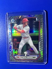 2026 Bowman Baseball Matthew Ferrara Reptilian Refractor PHILADELPHIA PHILLIES
