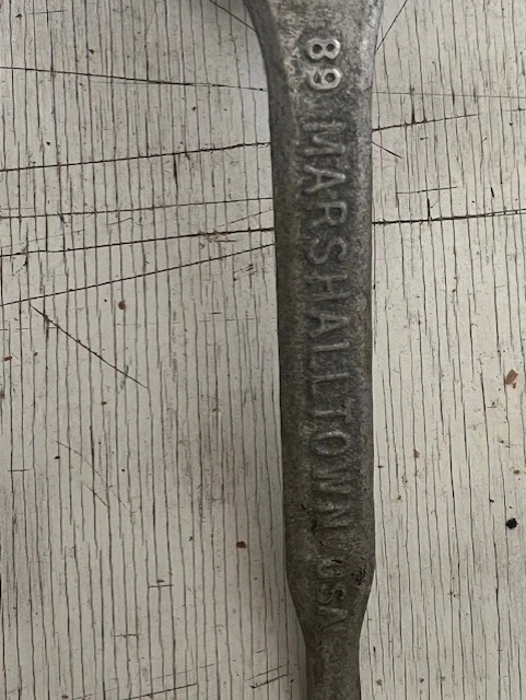 Vintage Marshalltown 89 Skate Wheel Joint Raker, Good Condition - Image 2 of 4