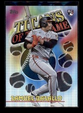 2026 Topps #TOG-10 Samuel Basallo Titans of the Game Baltimore Orioles RC