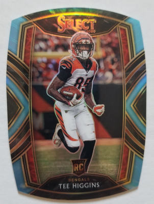 NFLカード Tee Higgins 世界1枚限定パッチカード含む3枚セット Buy 2020 Panini Select - Club Level Tee Higgins #260 Light Blue