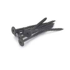Fastcap Powerhead Cabinet Installation Screws Black 3" 50-piece
