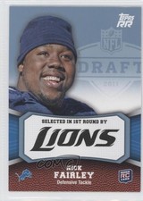 2011 Topps Rising Rookies Blue 944/1339 Nick Fairley #190 1c4