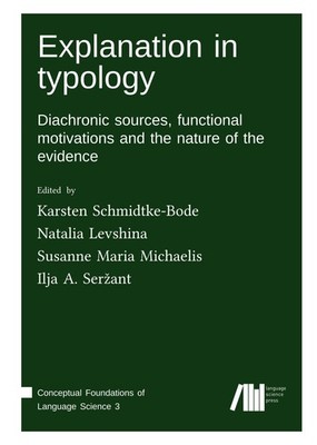 Explanation in typology Karsten Schmidtke-Bode