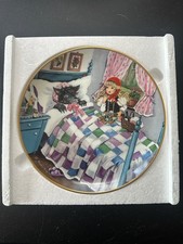Vintage Kaiser Little Red Riding Hood Fairy Tales Collector Plate w/ Box COA