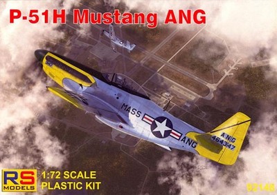 RS Models 1/72 NORTH AMERICAN P-51H MUSTANG Air National Guard Versions