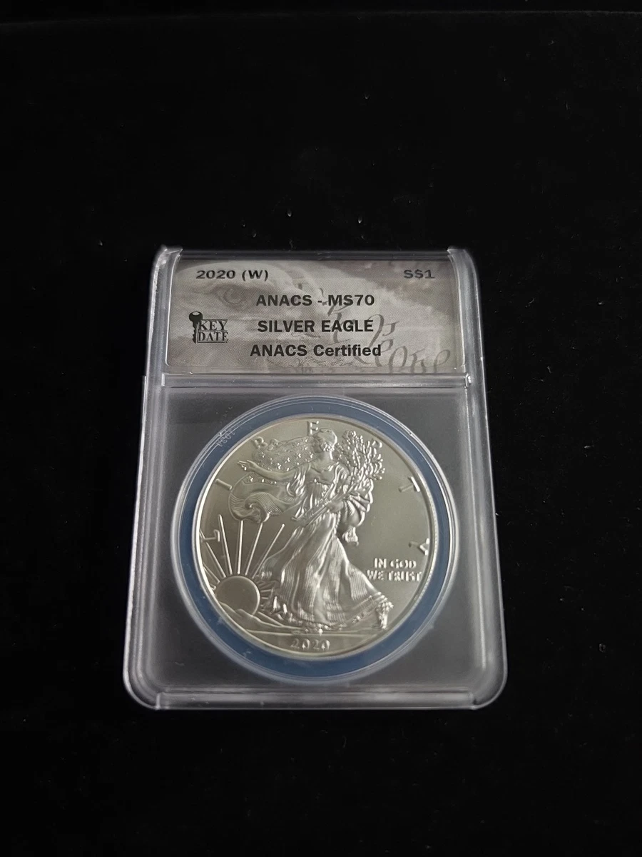 American Eagle MS 70 Graded 2020 Silver Bullion Coins for sale | eBay