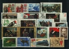 Sowjetunion - Briefmarkenlot - 5 Steckkarten - postfrisch/gestempelt