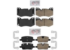 AmeriBrake Front Rear Ceramic Pads Fits Cadillac CT4 CT5 2020 2021 2022 2023