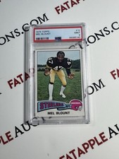 1975 TOPPS #12 MEL BLOUNT RC PSA 9 MINT Pittsburgh Steelers Hall Of Fame