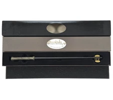 HARRY POTTER BELLATRIX LESTRANGE WAND NOBLE COLLECTION COMPLETE W/ METAL CLIP