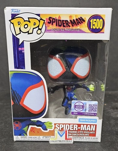 Funko Pop Spider-Man Miles Morales Deco #1500 LIMITED Edition LE Elite 7500 Pcs