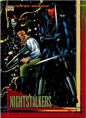 1993 Skybox Marvel Universe Impel - Nightstalkers #108