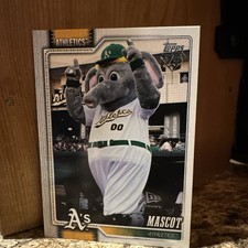 2026 Topps Mascot #M-16 BASEBALL CARD Athletics Mascots