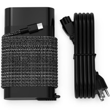 65W USB-C Slim Laptop Charger 20V-3.25A Compatible with HP Spectre X360  Fast