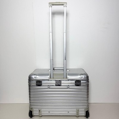 Rimowa Topas Pilot Trolley 46L Silver 2-wheels Carry Case Suitcase 928.51 Used