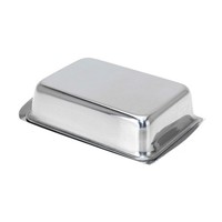Butterdose Mit Deckel Aus Edelstahl FüR 250G Butter Butterschale KüHlschrankdose